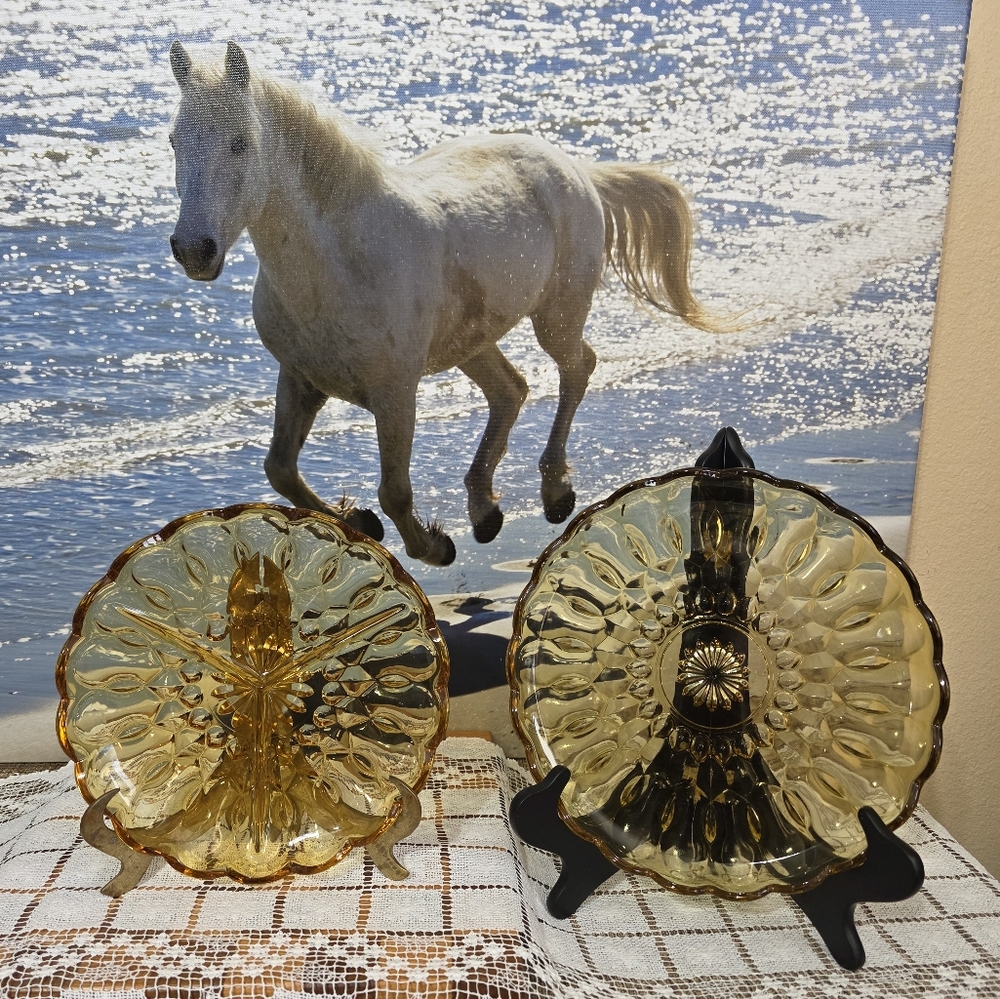 Anchor Hocking Gold Serveware Set